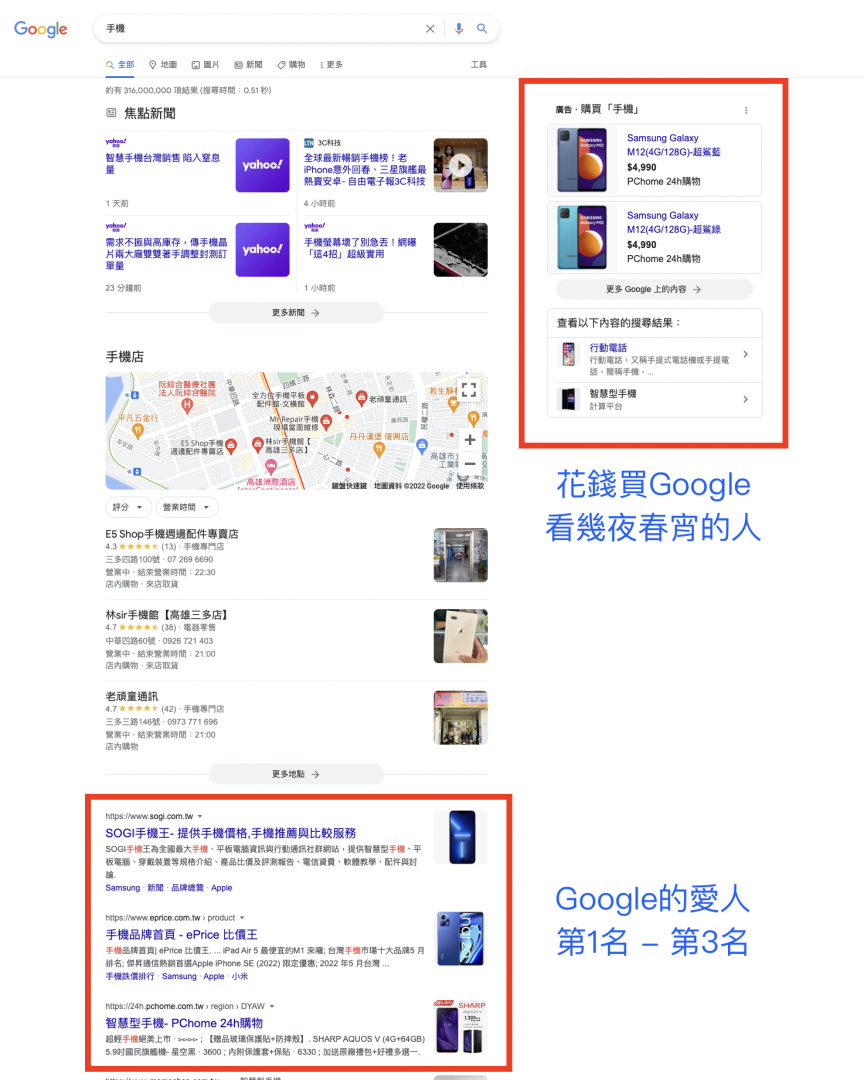 seo優化google搜尋seo